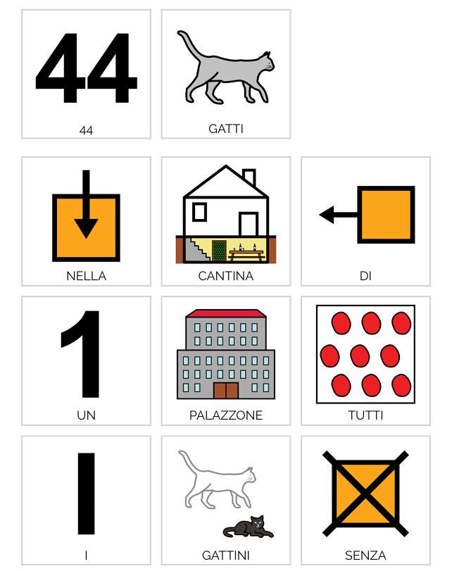 Canzone: 44 gatti